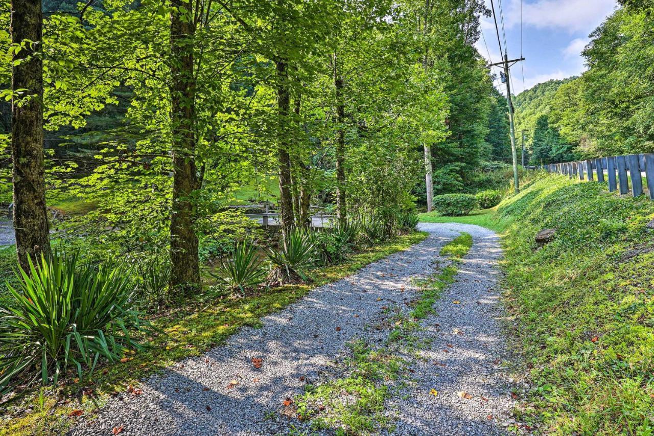 Chalet Retreat Cozy Cabin With On-Site Creek! Villa Roan Mountain Eksteriør billede